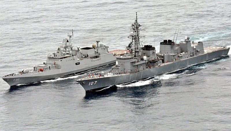 India Japan navies to hold exercises in Arabian Sea VPN
