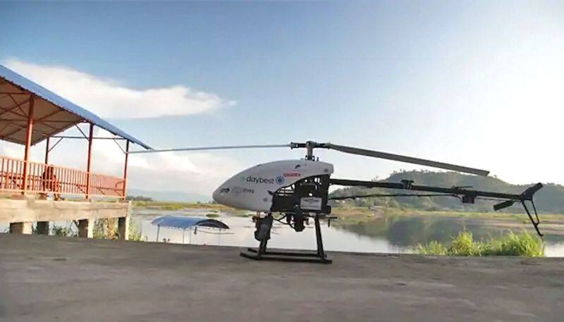 Make in India, first time in the country corona vaccine supplied by drone
