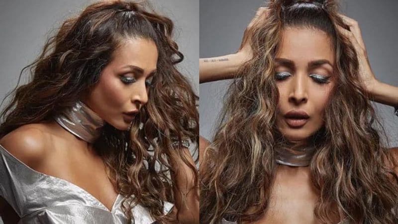 malaika arora pose in bold silver dress but get trolled on social media
