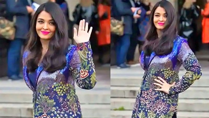 Aishwarya Rai in Dubai, actress look beautiful in black dress and open hairs