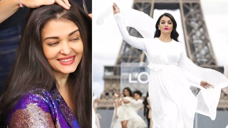 Aishwarya Rai in Dubai, actress look beautiful in black dress and open hairs