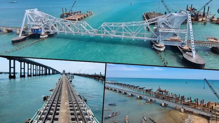 New Pamban Bridge Here's how India's first vertical sea bridge will look like gcw New Pamban Bridge Here's how India's first vertical sea bridge will look like gcw