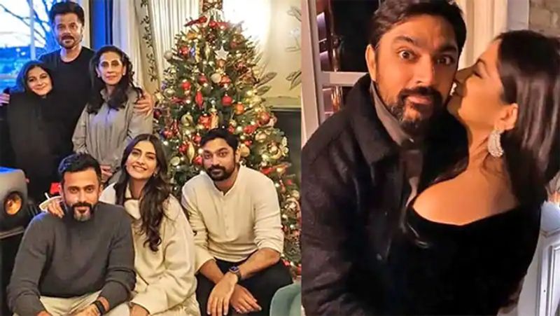 Anil Kapoor daughter Rhea Kapoor spotted kissing husband Karan Boolani