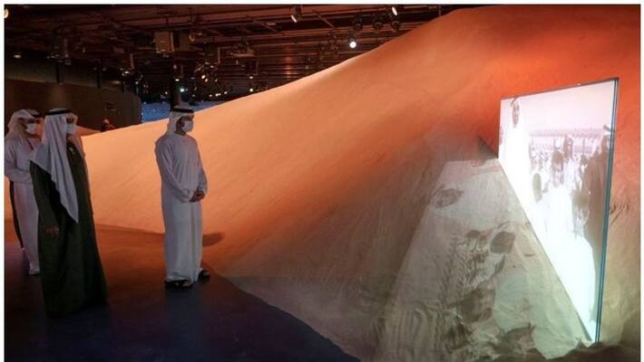 Sheikh Hamdan visits UAE Pavilion at expo 2020 Sheikh Hamdan visits UAE Pavilion at expo 2020
