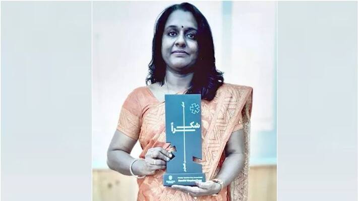 keralite received teacher award in uae keralite received teacher award in uae