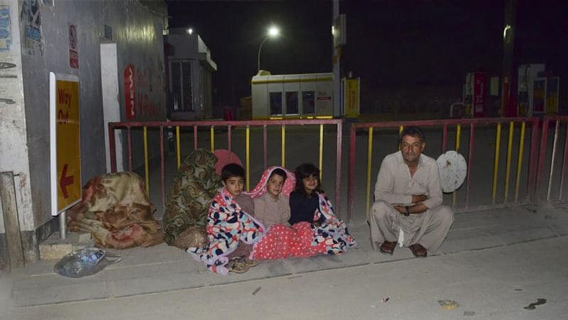 Shocking pictures after earthquake in Pakistan