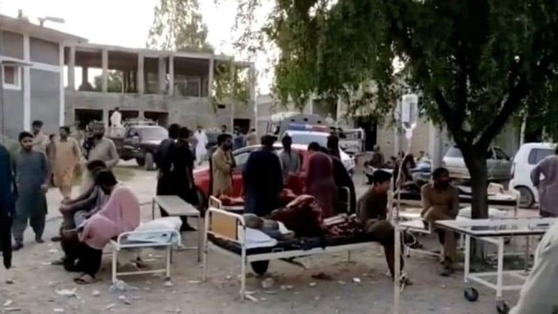 Shocking pictures after earthquake in Pakistan