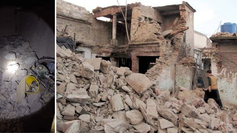 Shocking pictures after earthquake in Pakistan