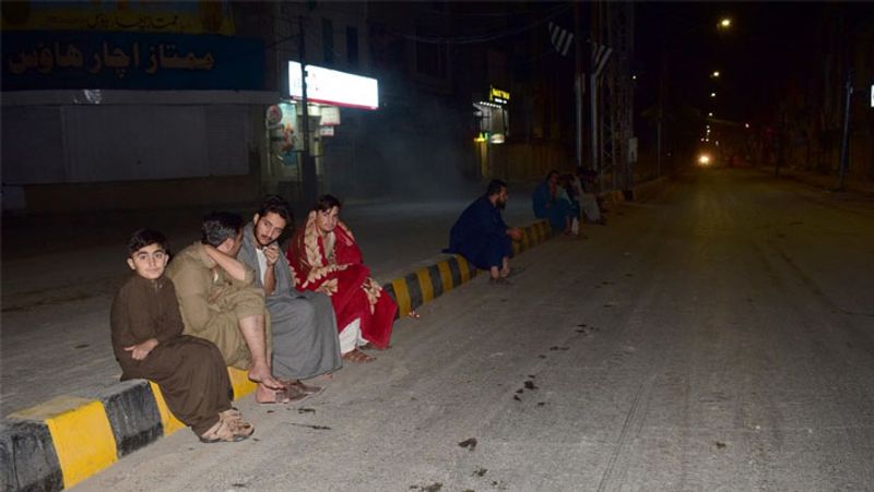 Shocking pictures after earthquake in Pakistan