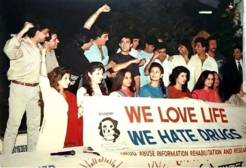 Ghai posts old pic of actors at anti drugs campaign says May God save our kids dpl
