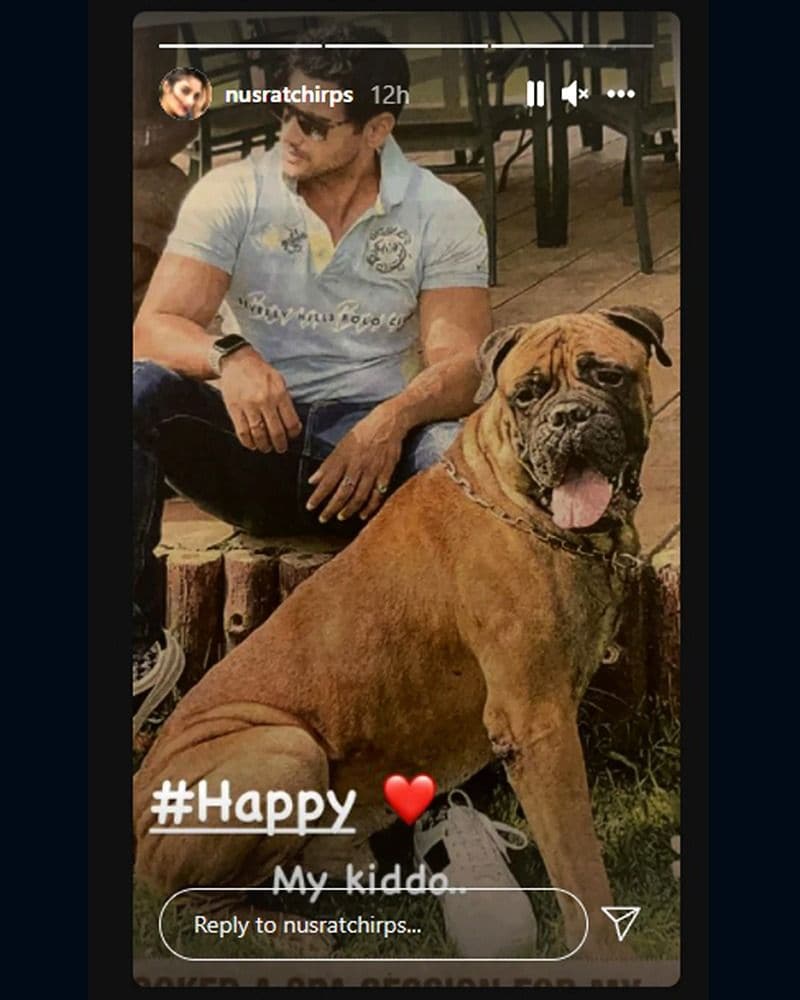 mp Actress nusrat jahan shares her kiddo happy s photo with yash dasgupta goes Super viral BRD
