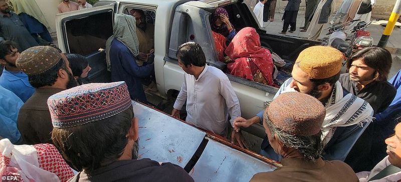 arthquake in Pakistan 20 killed 200 injured