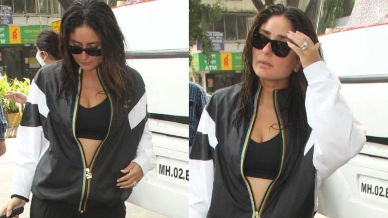 kareena kapoor spotted without makeup and roaming in open chain jacket