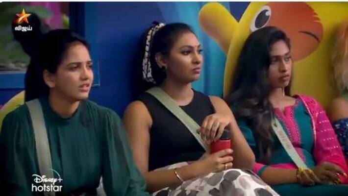 she is the only celebrity who was not included in this week nomination biggbos tamil 5 she is the only celebrity who was not included in this week nomination biggbos tamil 5