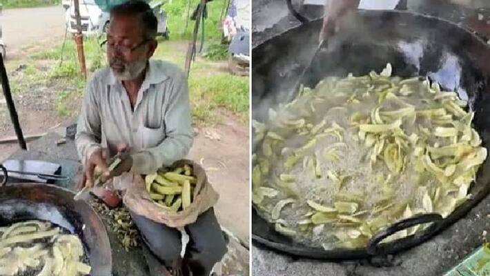 viral video of visually impaired man prepares chips viral video of visually impaired man prepares chips