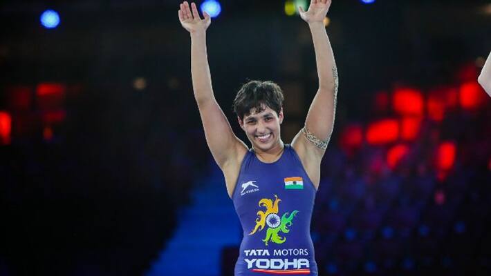 CWG 2022: Anshu Malik wins silver in women's 57kg freestyle wrestling CWG 2022: Anshu Malik wins silver in women's 57kg freestyle wrestling