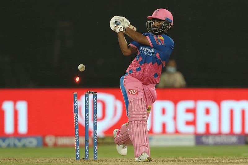 Rahul Tewatia top-scored 44 runs for RR | IPL 2021 Points Table | SportzPoint.com