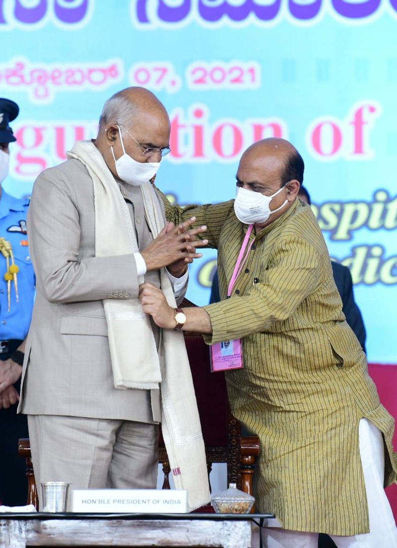 President of India Ram Nath Kovind Talks Over Karnataka grg