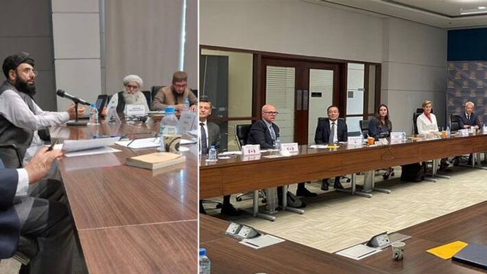 Afghanistan conflict, Taliban says they meet with officials from EU, Canada, UK, US in Doha Afghanistan conflict, Taliban says they meet with officials from EU, Canada, UK, US in Doha