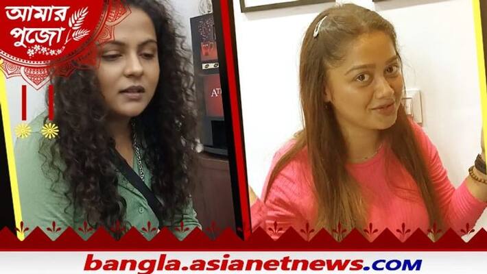 durga puja 2021 fashion see actress pratusya and bhabna new looks bjc durga puja 2021 fashion see actress pratusya and bhabna new looks bjc