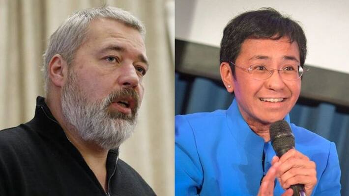 two journalist Dimitry Muratov and Maria Ressa wins Nobel peace Prize two journalist Dimitry Muratov and Maria Ressa wins Nobel peace Prize