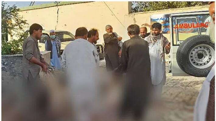 Afghanistan mosque blast...100 people dead Afghanistan mosque blast...100 people dead