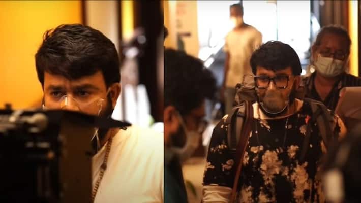 mohanlal shaji kailas movie alone behind the scene video 1 mohanlal shaji kailas movie alone behind the scene video 1