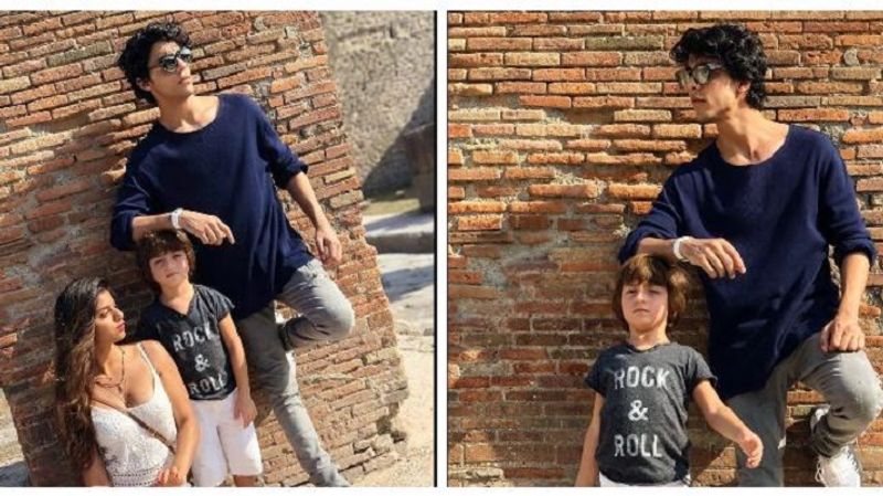 Special bonding between Aryan Khand and AbRam Khan dpl