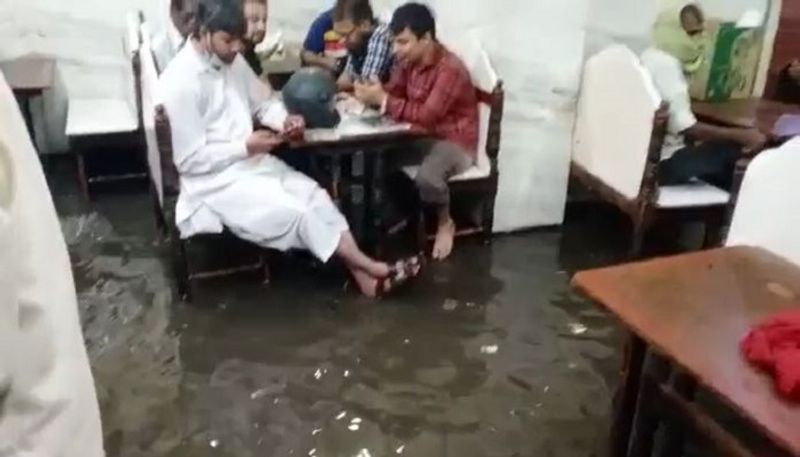 Restaurant Flooded , Pick-Up Truck Swept Away: Hyderabad Horror In Videos
