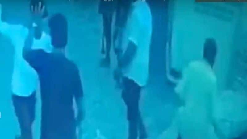 rowdies attacking young man in ambattur