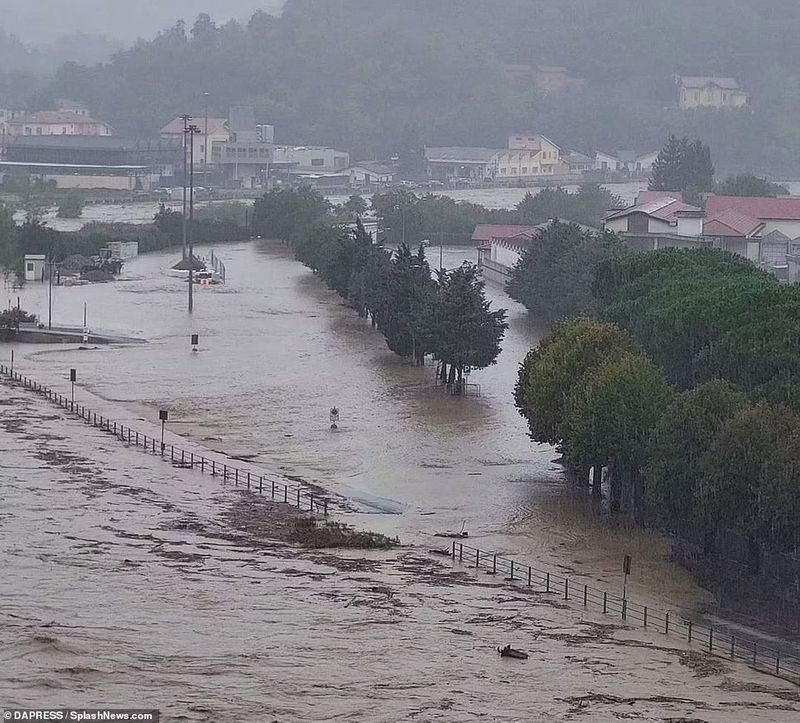 Italy in Europes heaviest rains 34 inches of rain in 12 hours