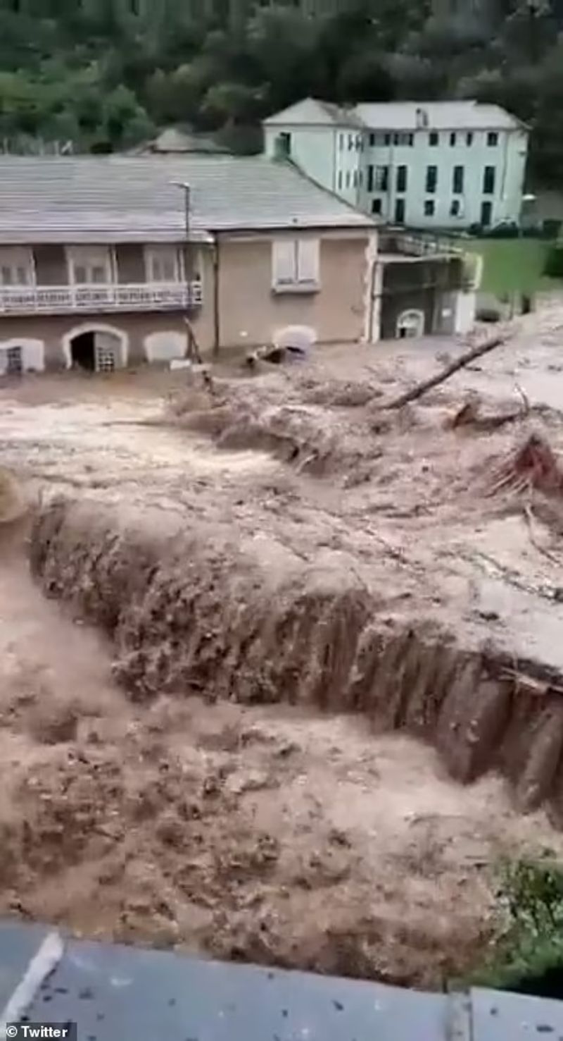 Italy in Europes heaviest rains 34 inches of rain in 12 hours