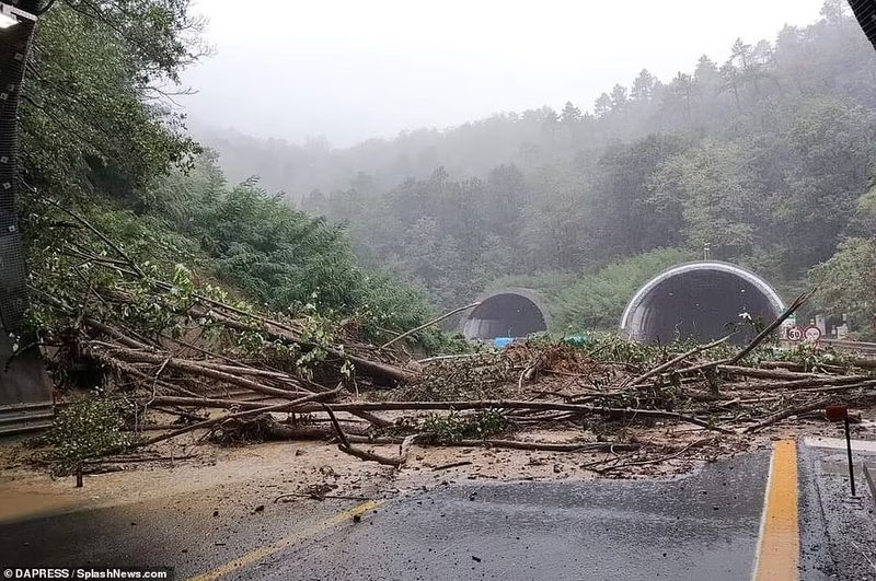 Italy in Europes heaviest rains 34 inches of rain in 12 hours
