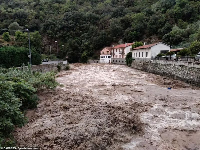 Italy in Europes heaviest rains 34 inches of rain in 12 hours