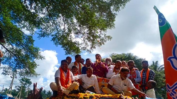 hanagal by election bjp rebel candidate withdraw His nomination rbj hanagal by election bjp rebel candidate withdraw His nomination rbj