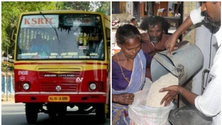 Kerala Civil Supplies Join With KSRTC For Ration On Wheels Kerala Civil Supplies Join With KSRTC For Ration On Wheels