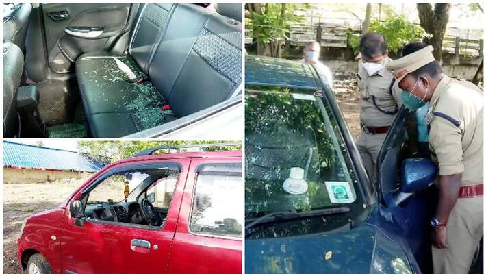youth arrested 19 cars damaged by anti socials in trivandrum railway station parking ground youth arrested 19 cars damaged by anti socials in trivandrum railway station parking ground