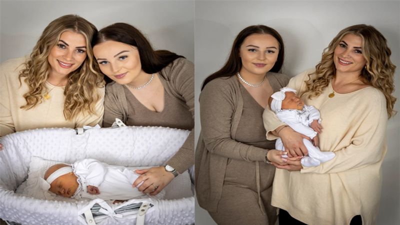 England : 33 years old Gemma Skinner became the youngest grandmother, her 17 years daughter gave birth to baby