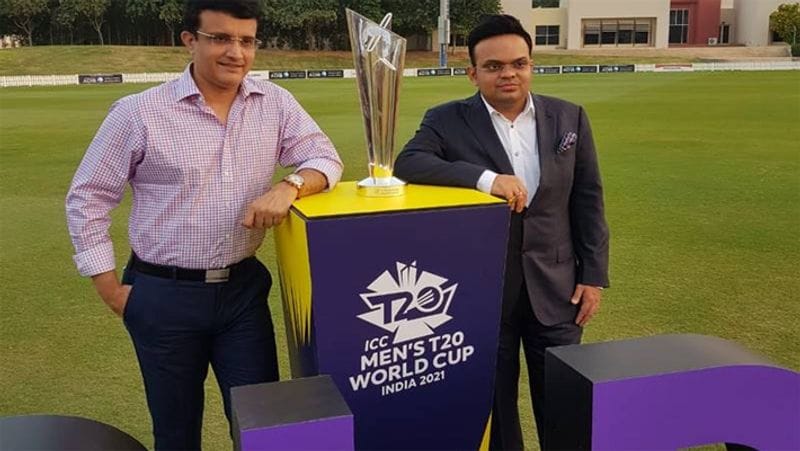 T20 World Cup 2021 BCCI Unveiled Team India new jersey kvn