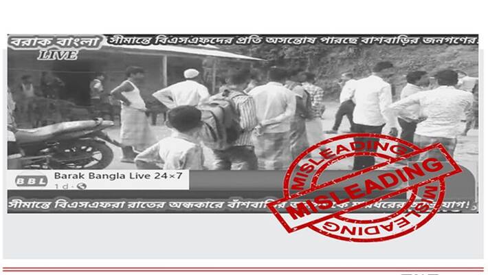 BSF jawans broke into people's houses and beat them up see what is the truth BSF jawans broke into people's houses and beat them up see what is the truth
