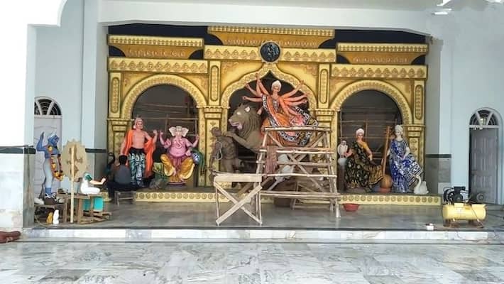 historic baroari pujo of Rani Bhabani at Azimganj in Murshidabad bmm historic baroari pujo of Rani Bhabani at Azimganj in Murshidabad bmm