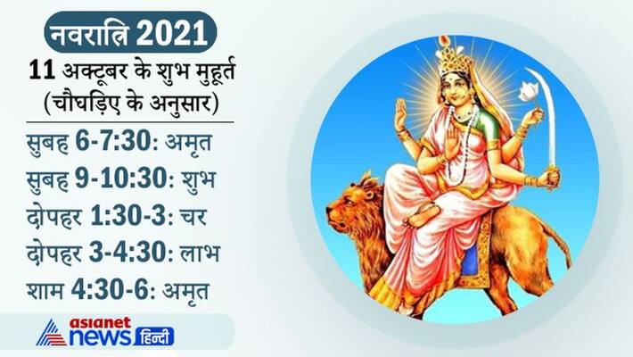 Navratri 2021, sixth day of this festival is of devi Katyayani, know puja vidhi, shubh muhurat, aarti and upay Navratri 2021, sixth day of this festival is of devi Katyayani, know puja vidhi, shubh muhurat, aarti and upay