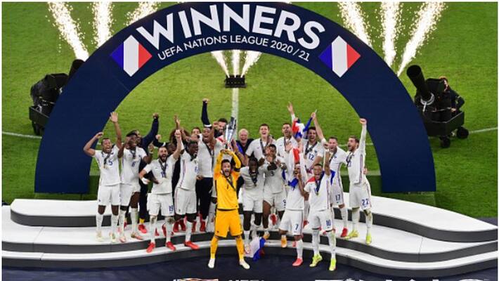 Mbappe Benzema scores, France beat Spain to win uefa Nations League Mbappe Benzema scores, France beat Spain to win uefa Nations League