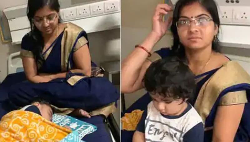 shocking crime gujarat news Father left one and a half year old child unattended after killing his mother in gandhinagar