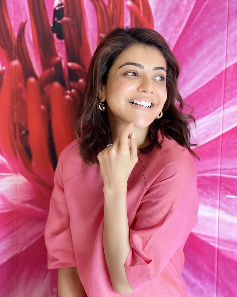 kajal aggarwal introduces new member to her family