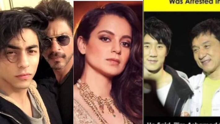 Kangana Ranaut takes jibe at Shah Rukh Khan points Jackie Chan apologized after his son arrest Kangana Ranaut takes jibe at Shah Rukh Khan points Jackie Chan apologized after his son arrest