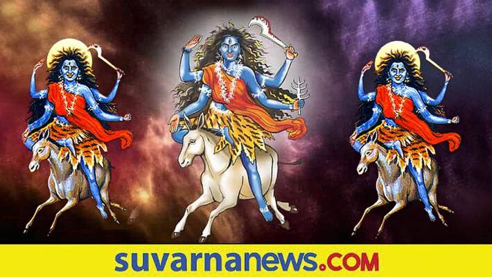 Story and worship methods of Navratris 6th day Devi Kalarathri Story and worship methods of Navratris 6th day Devi Kalarathri