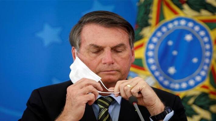 Brazil president Jair Bolsonaro was not allowed to watch Football Match because he is not covid vaccinated Brazil president Jair Bolsonaro was not allowed to watch Football Match because he is not covid vaccinated