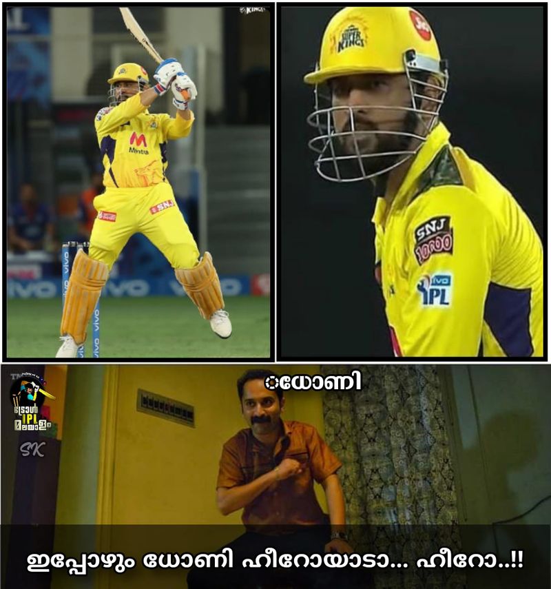 IPL 2021 Trollers celebrated finisher dhoni return to form