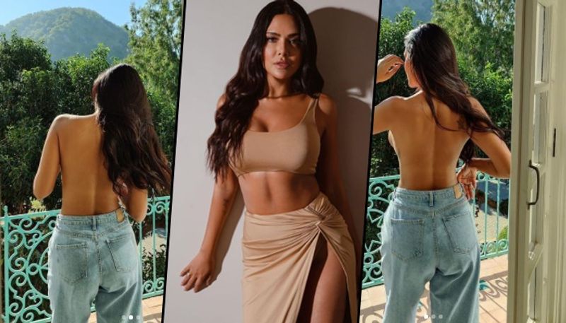 Why not ask men to cover up Esha Gupta hits back at trolls for her topless photos mah